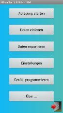 OK - Abrechnungssysteme HKZAEHLER,
Mobile Datenerfassung (Ablesung)
von Verbrauchsmessgeräten wie Heizkostenverteiler,
Wärme- und Wasserzähler, 
über die optische Schnittstelle oder manuell.